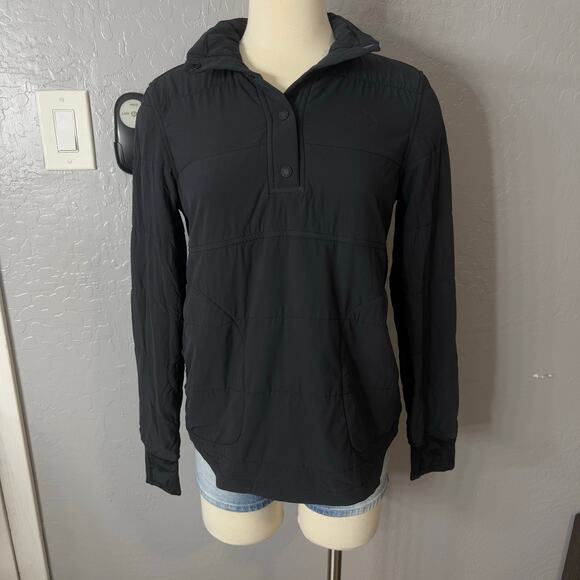 The North Face Mountain 1/4 Zip Snap Sweatshirt S